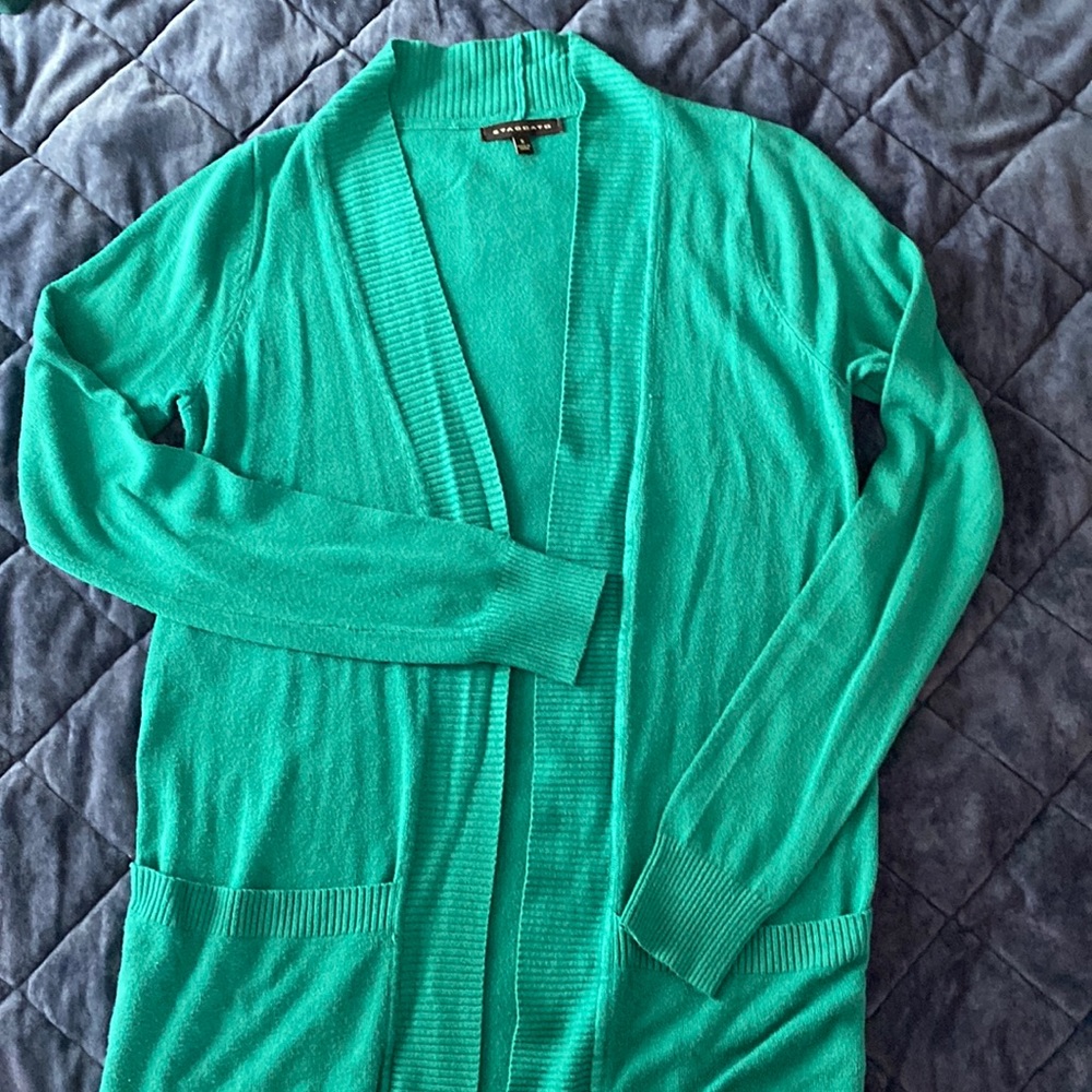 Womens open front cardigan